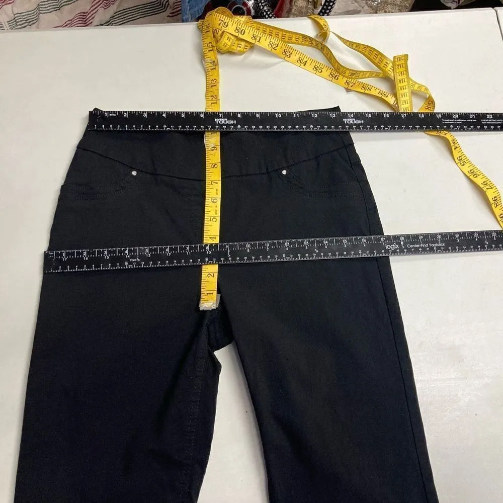 WESTBOUND Petites Women’s Black Capri Pants Size 8 P Inseam 17.5” - Image 3
