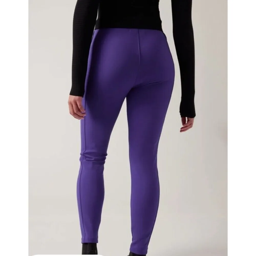 ATHLETA 6 Glacier Snow Skinny Pant Noble Blue (Purple) Women Size 6 - Image 6