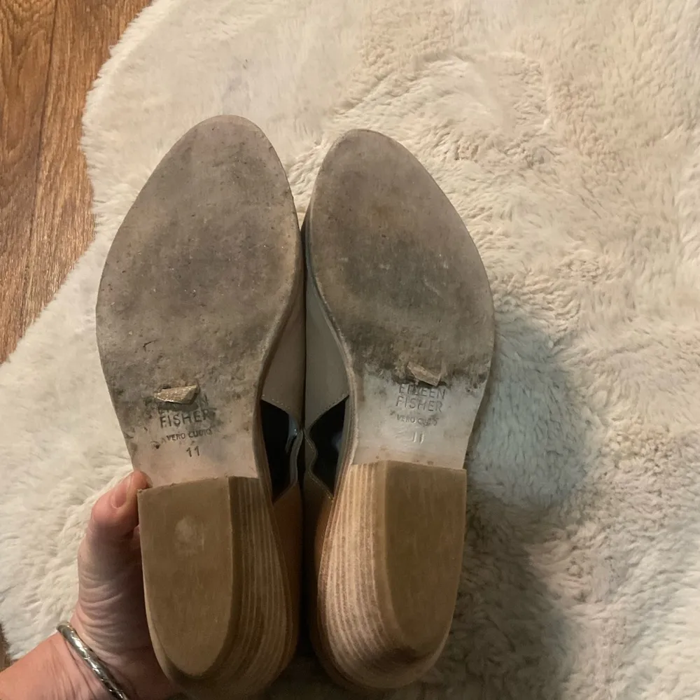 Eileen Fisher‎ Booties Women's Size 11 Perry Tumbled Nubuck Ankle Heeled Boots - Image 8