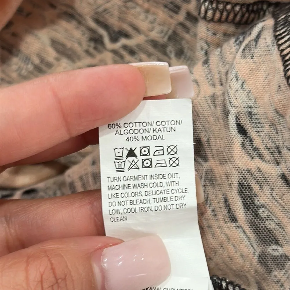 Sleeveless V Neck Boho Knit Tank Top Sz M - Image 6