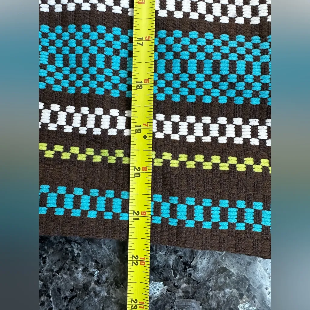 WORTH New York Woven Multi Color Lined Pencil Skirt - Image 7