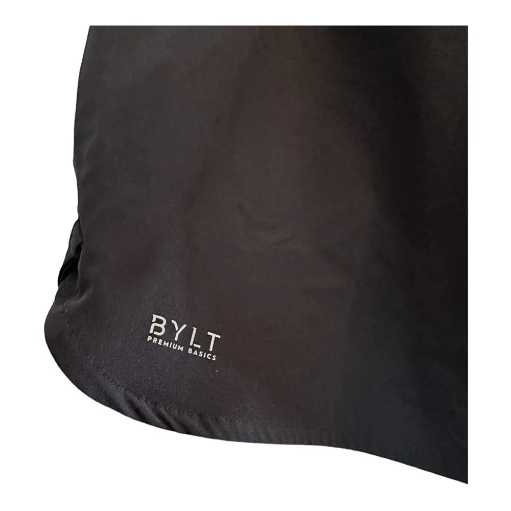 BYLT Premium Basics Black High Waisted Flow Shorts // Size M Size M - Image 9