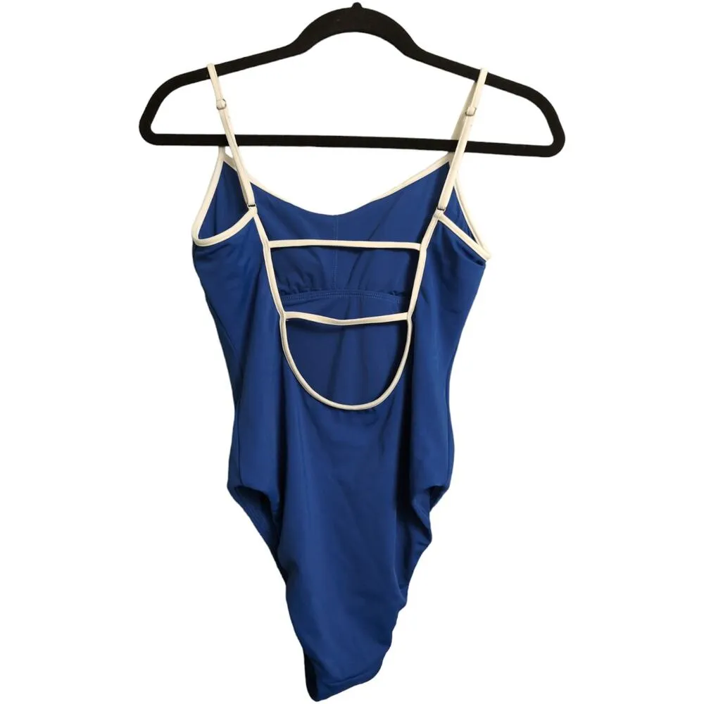 Mindy x Andie Bells One Piece Mazarine (Blue) Swimwear Bathing Suit Size S New - Image 4