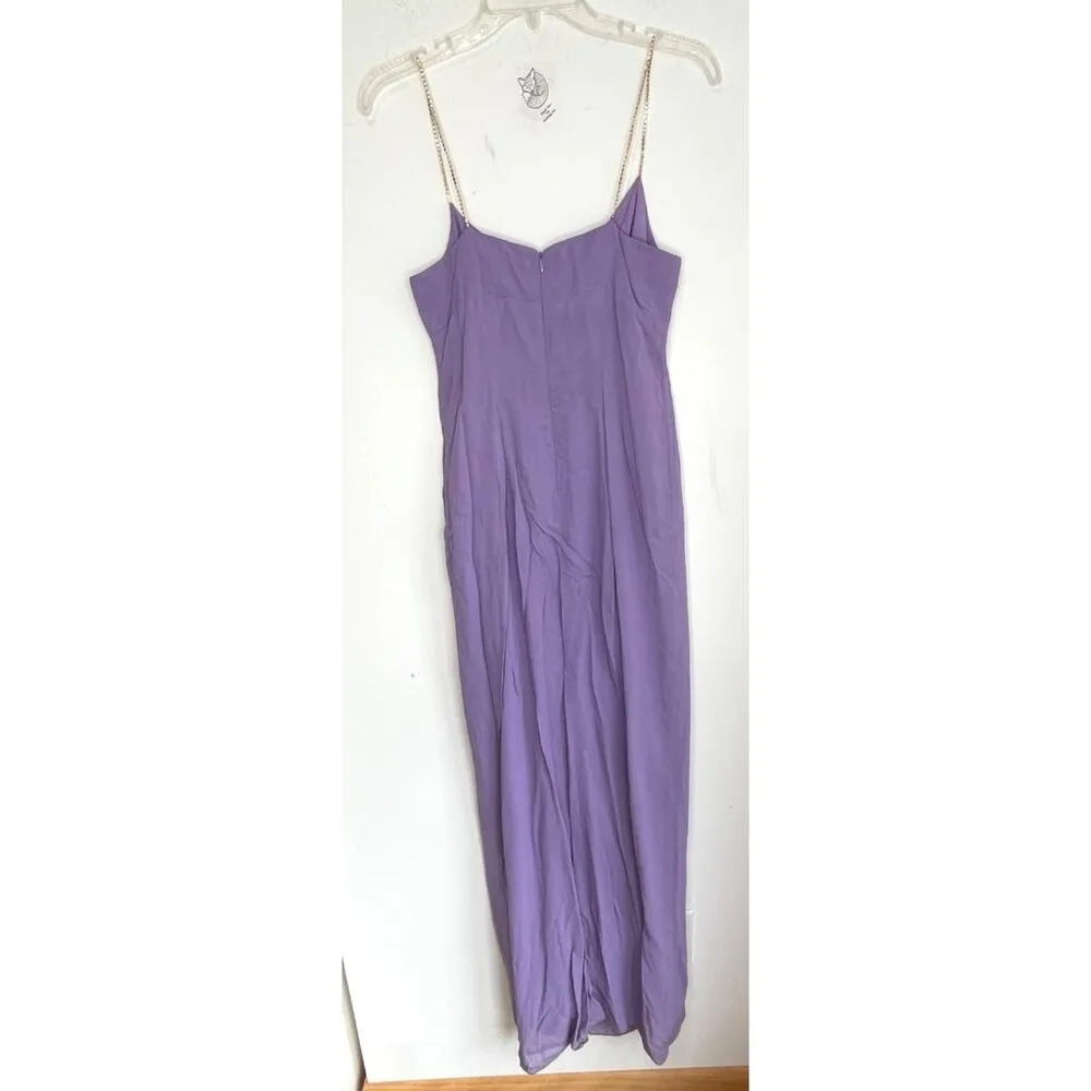 New Nicole Miller Dress Purple Cocktail Formal Wedding Size 8 USA - Image 6