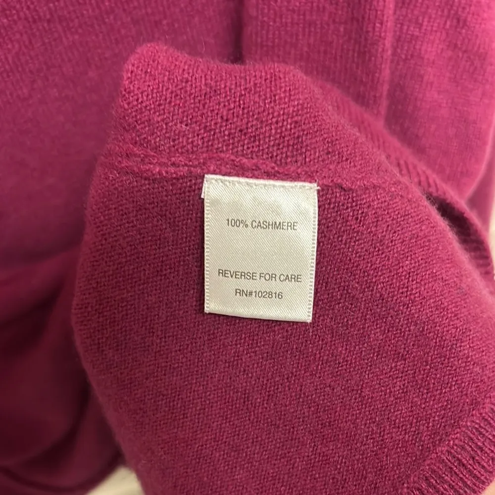 Garnet Hill Rich Berry Knit Top - Image 6