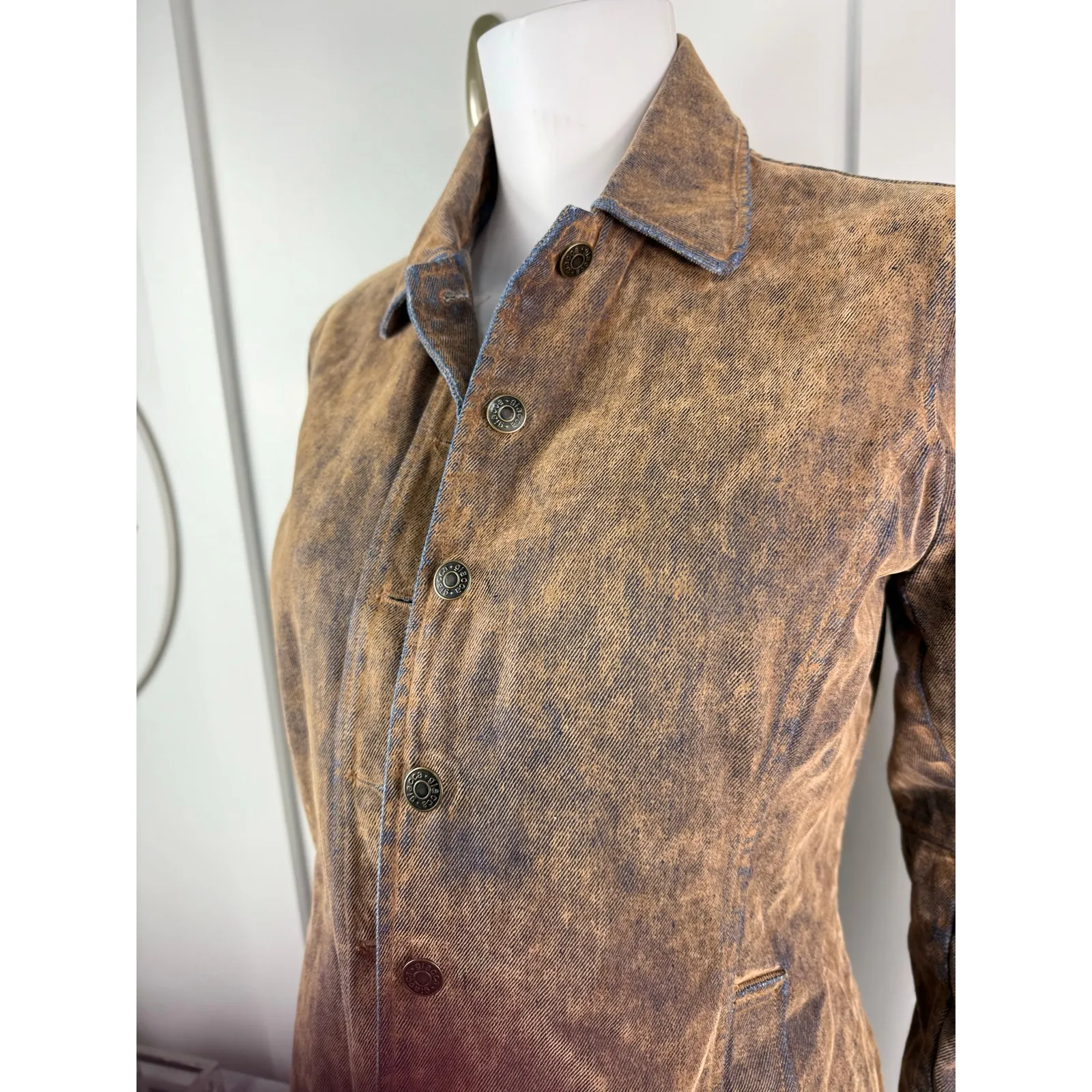 Beautiful Giacca Jacket Size S Brown - Image 3