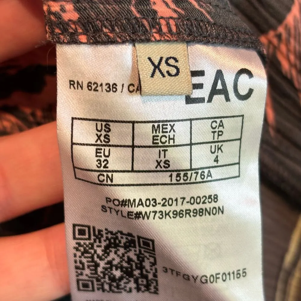 Guess Y2K Bright Floral & Sheer Star Print Babydoll Style Dress - size XS - Image 6