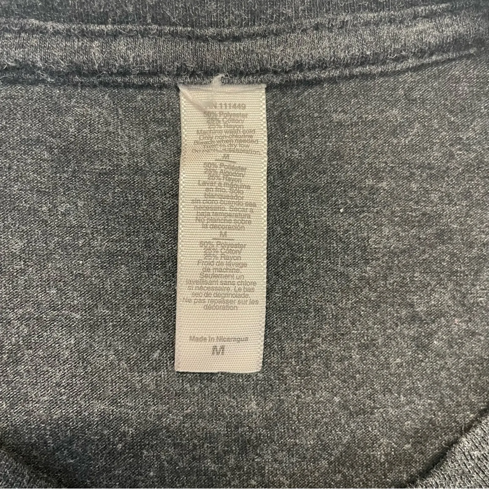 Karma T-shirt balance of life graphic short sleeve tee elephant Y2K Size Medium - Image 4