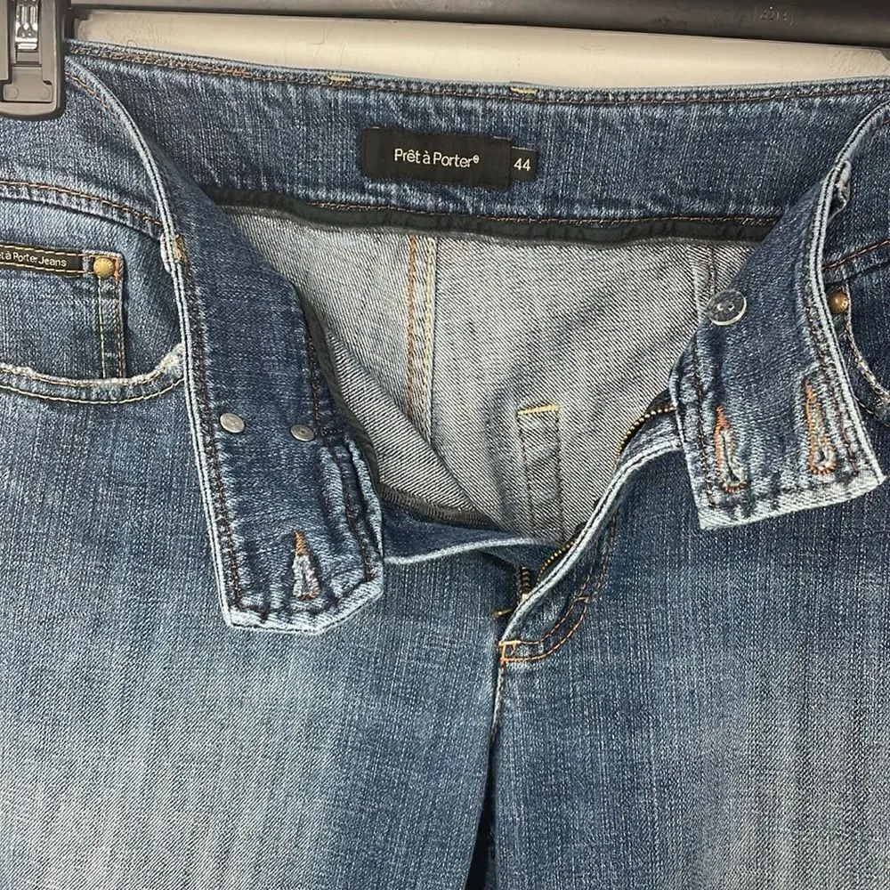 Pret a Porter Women’s Jeans Mid rise Straight Leg size 14 EU 44 Blue - Image 7