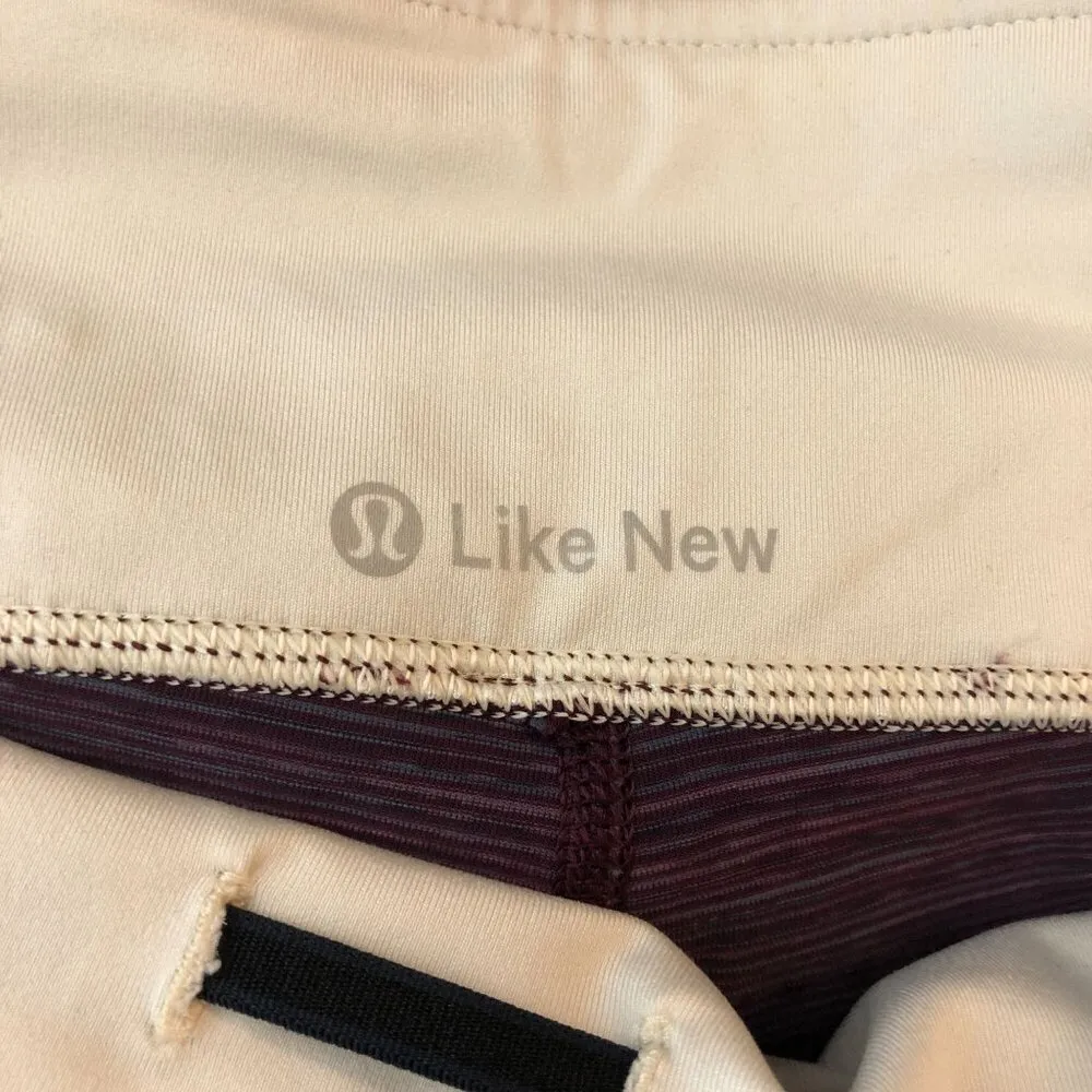 Lululemon Womens Run: Inspire Crop II Wee Are From Space September Plum Purple 6 - Image 3