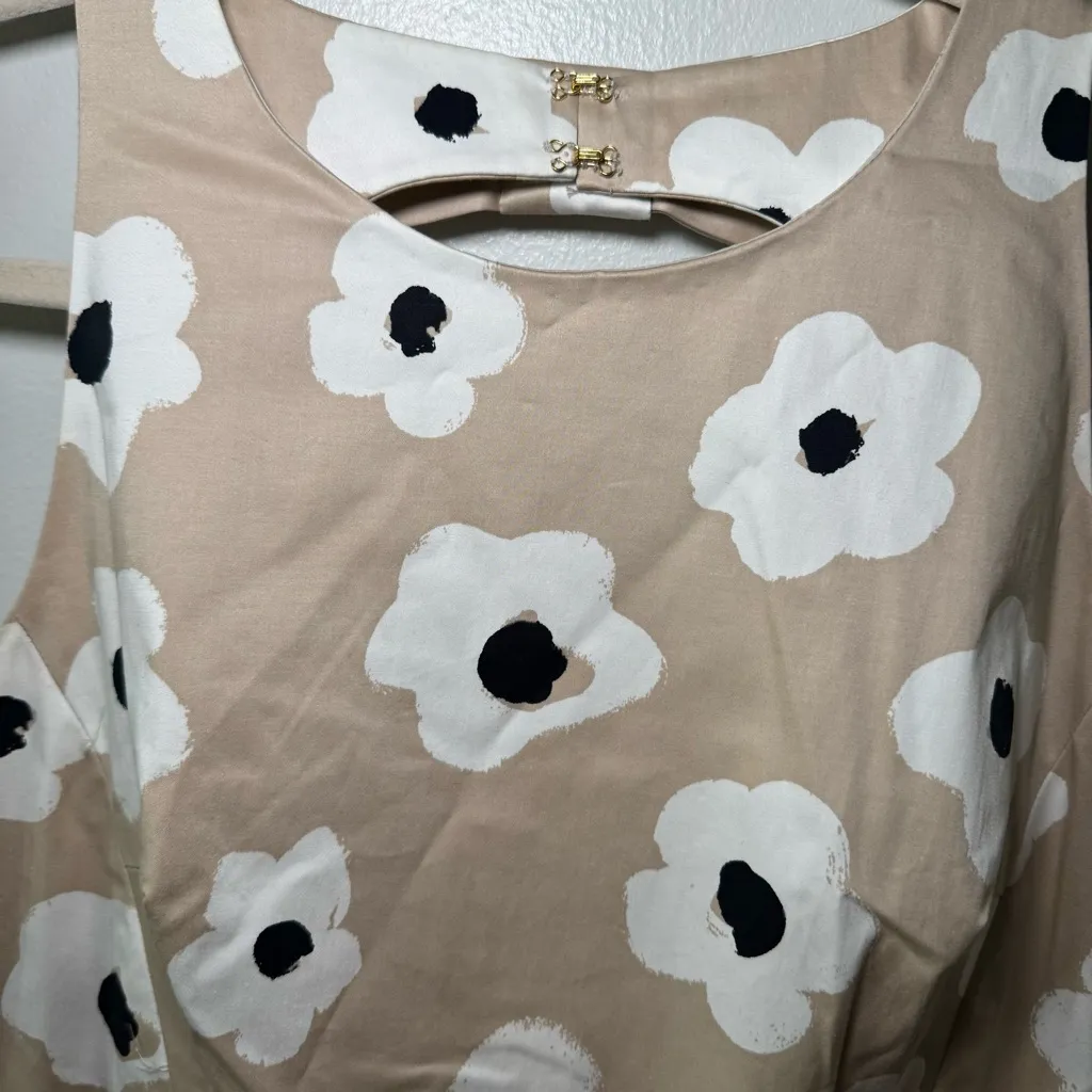 Kate Spade New York Faye floral bow in the back A-line party‎ dress 4 $398 - Image 3