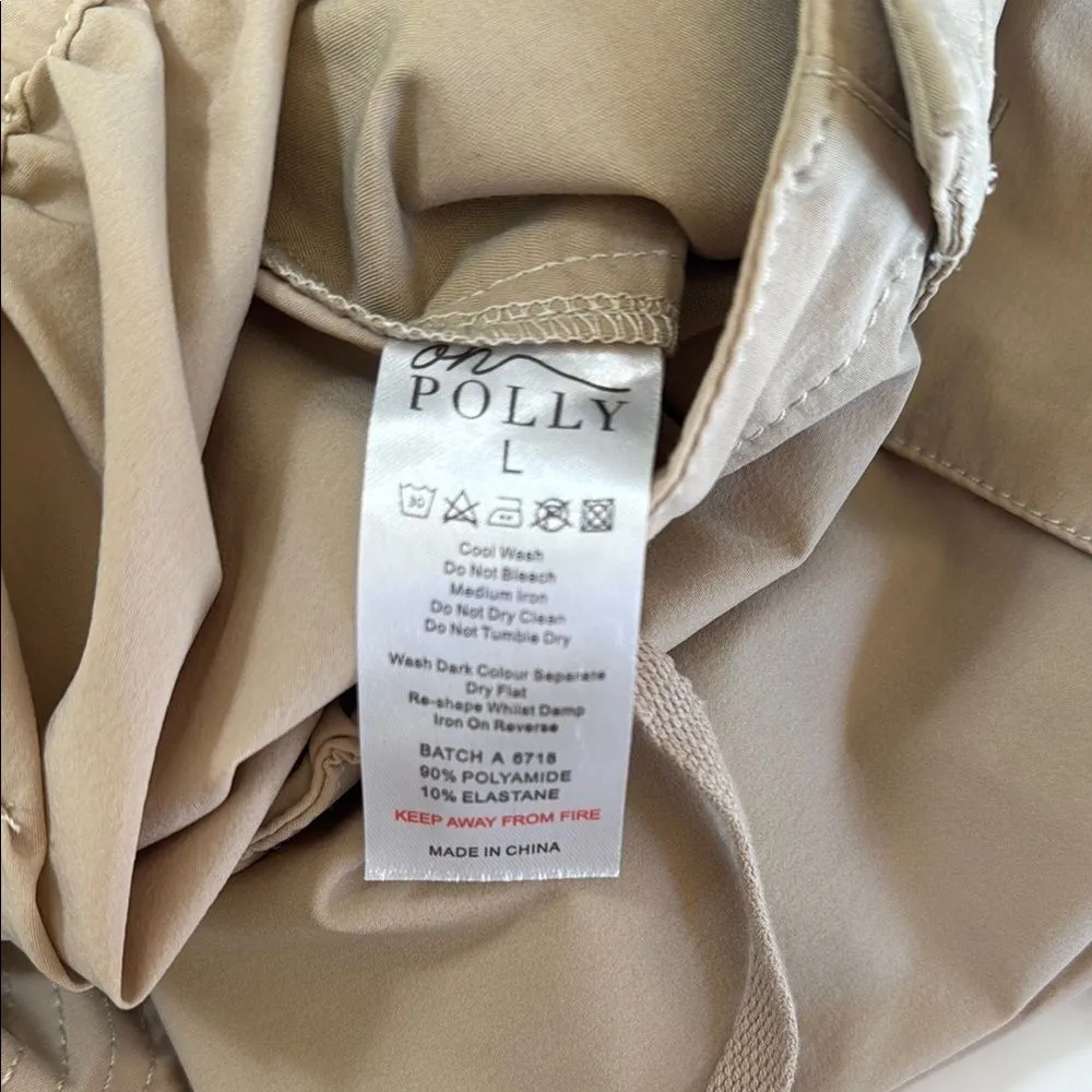 Oh Polly Oversized, Wide Leg, Parachute Cargo Pants.  Size Large. - Image 4