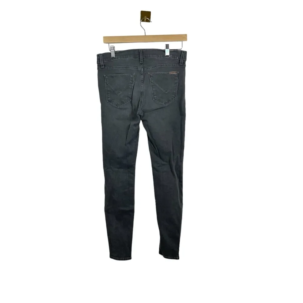 Hudson Krista Low Rise Super Skinny Distressed Jeans in Grey Size 29 - Image 8