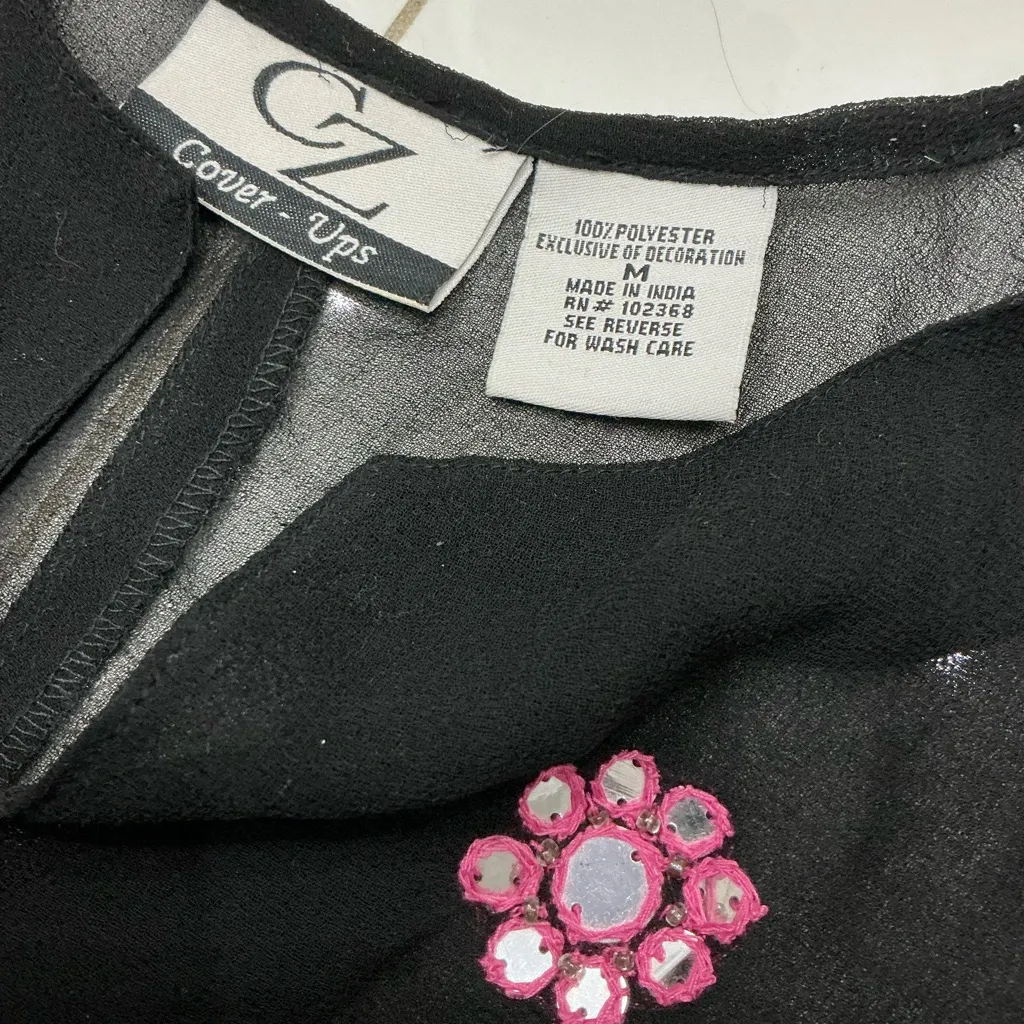 Pretty swim cover up tunic 🏖️ Pink Size M - Image 6