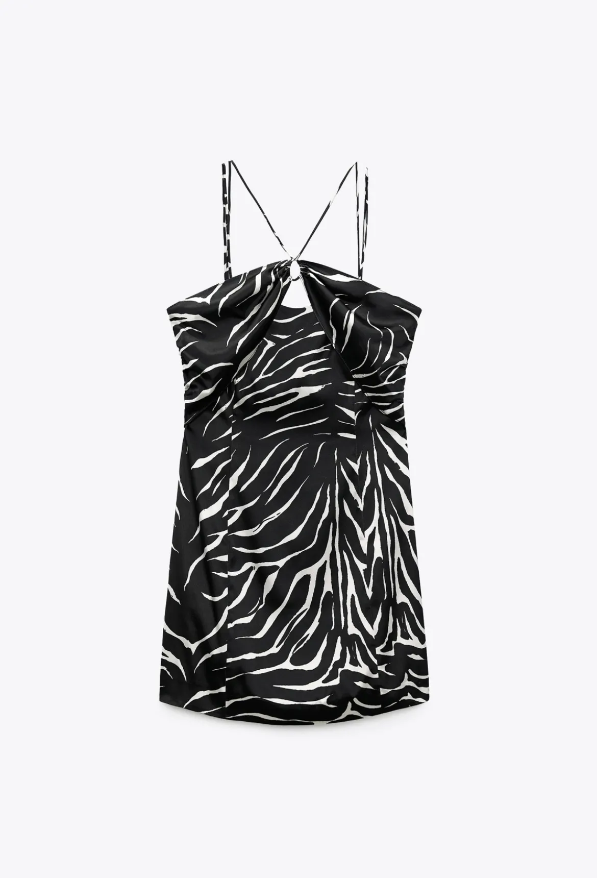 Animal Print Short Dress - Image 7