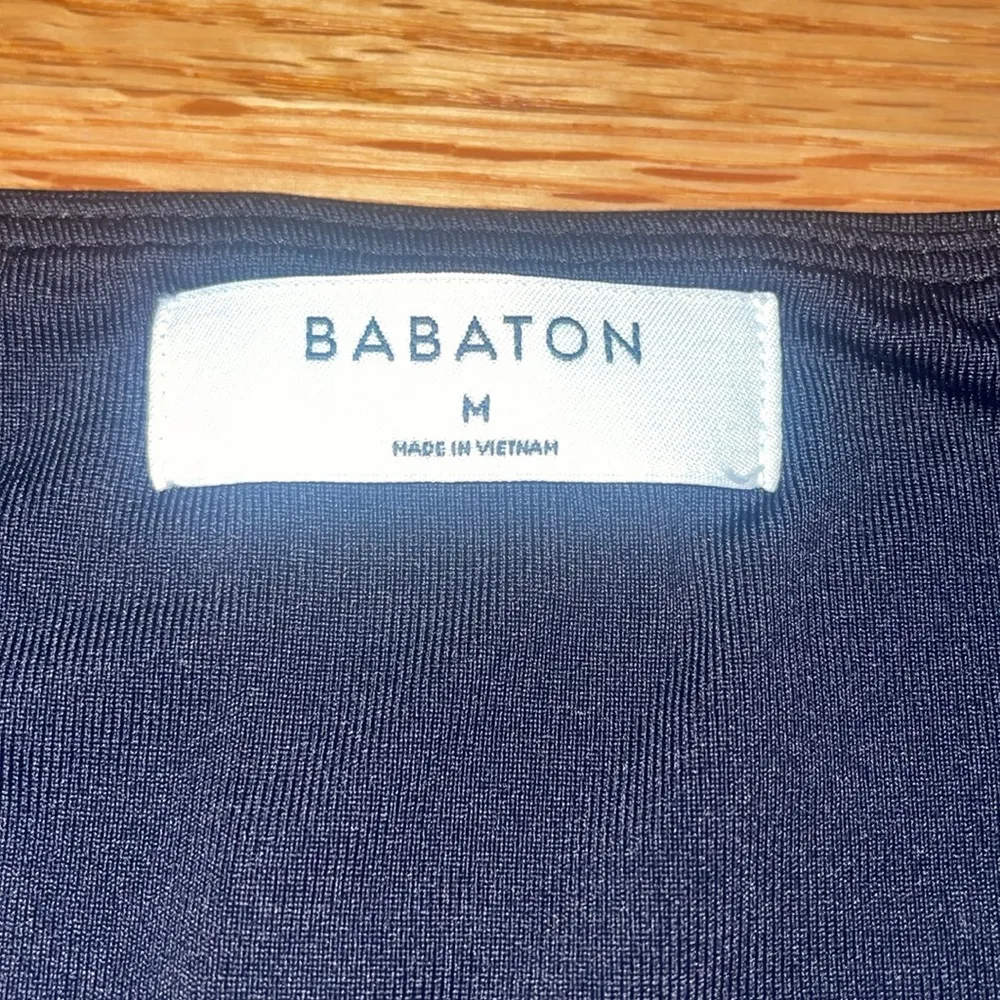 Babaton black long sleeve bodysuit - Image 2