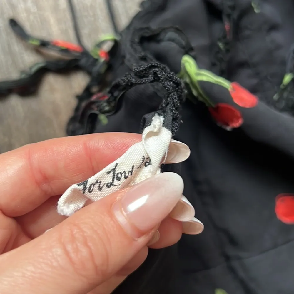 Cherry Twist Tank Dress Cherry Burnout - Image 5