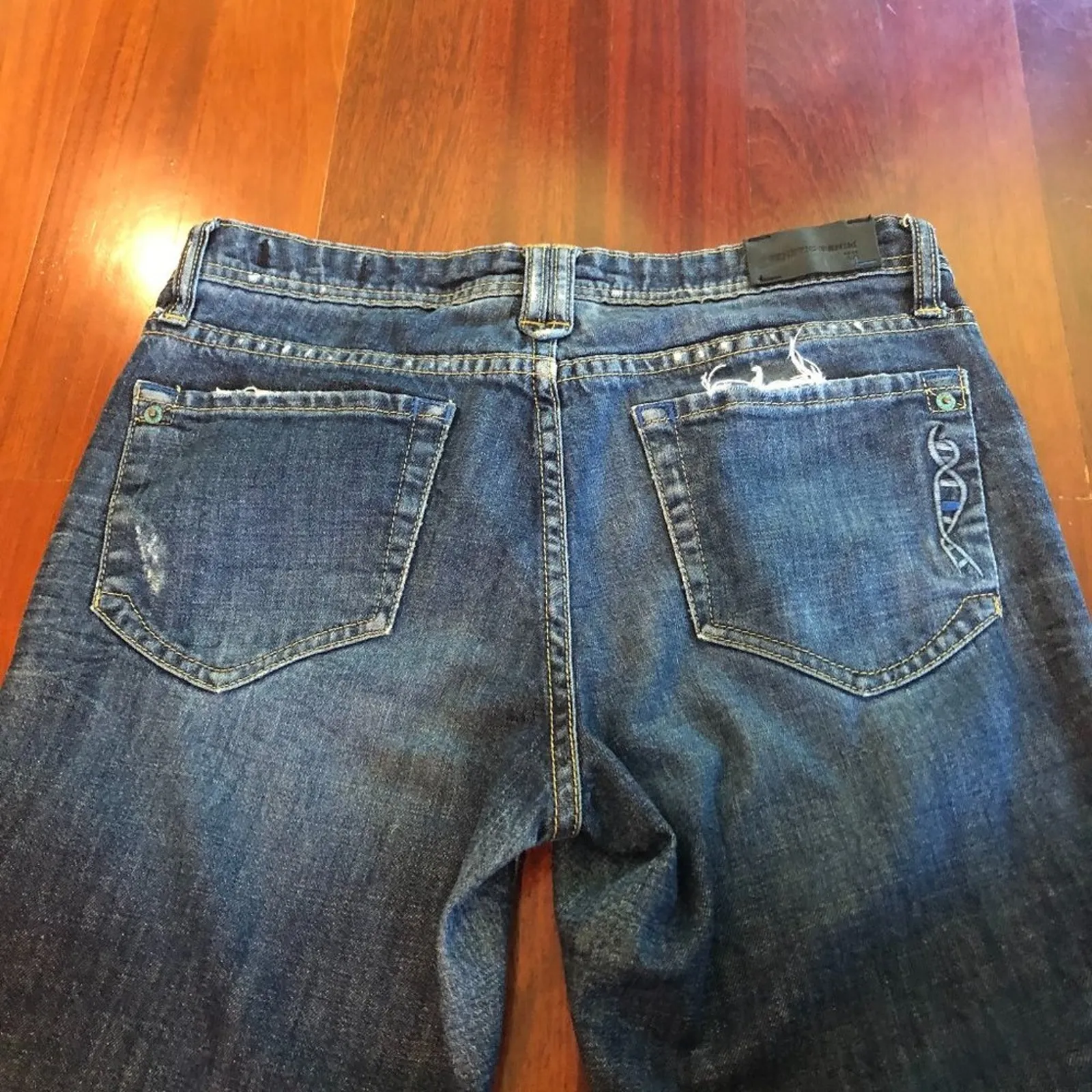Genetic Denim Straight Jeans Distressed - Image 10