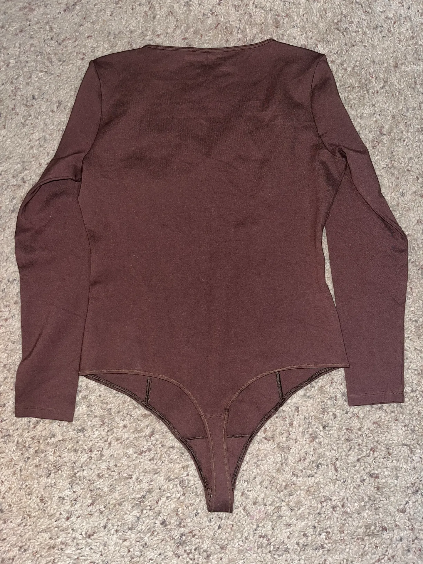 NWT  brown ponte bodysuit - Image 3
