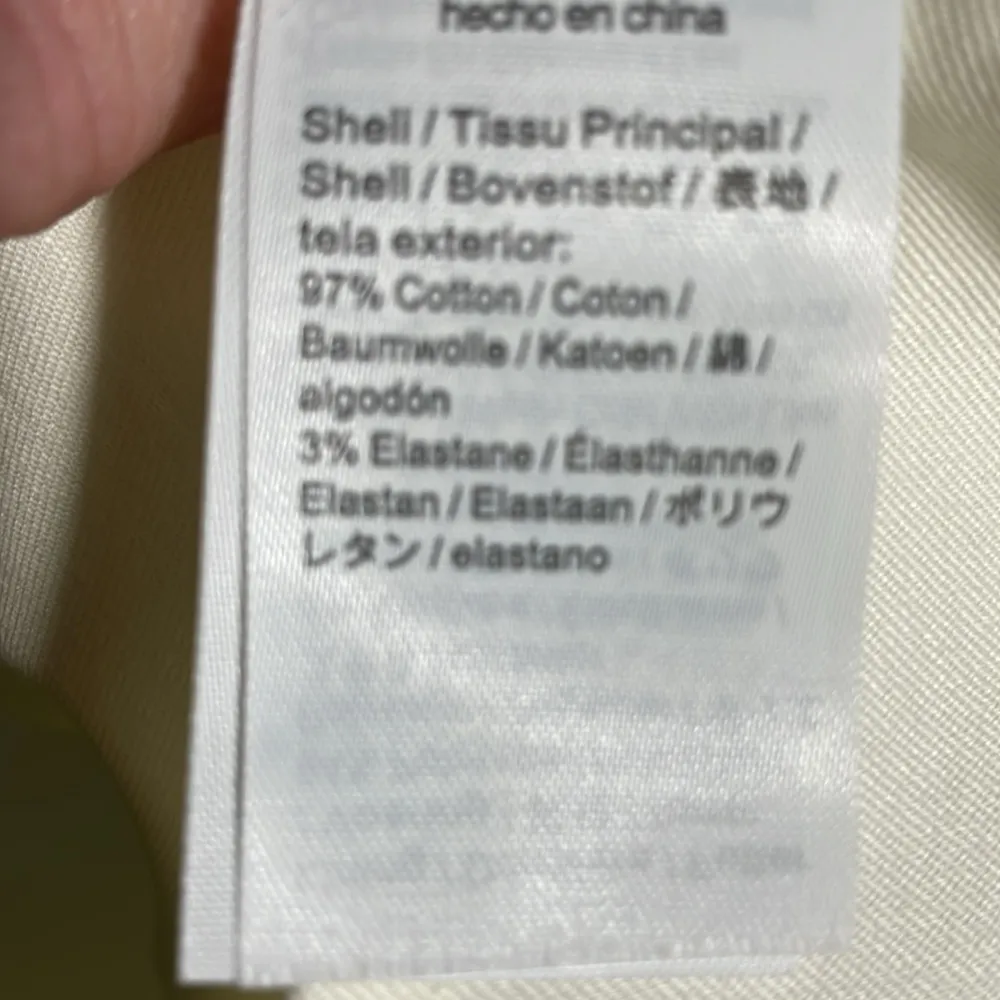 J Crew Collection Dress Cut Out Puff Sleeve Cotton Twill Slit Ivory Sz 24 NWT - Image 7