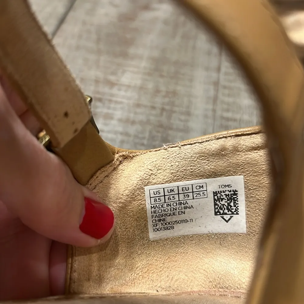 Toms Sienna Espadrilles Wedge Sandals - Image 8