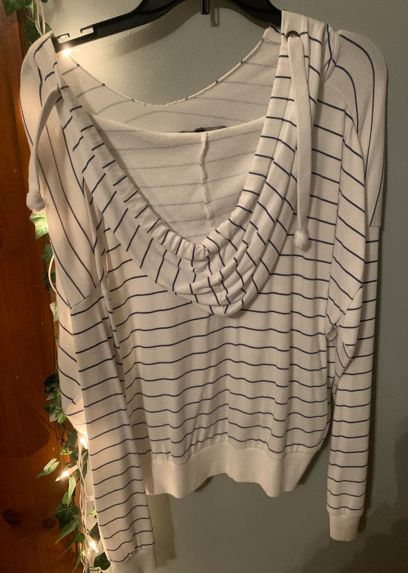 Ocean Drive Striped Hoodie - Image 2