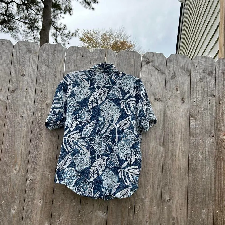 Vintage‎ blue large teddi Hawaiian Summer - Image 7