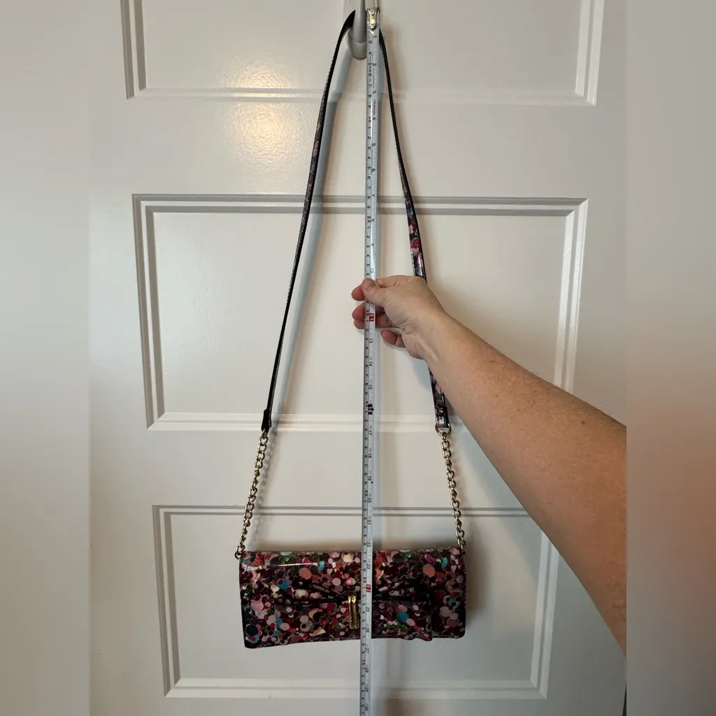 Betsey Johnson Crossbody Confetti Bow Bag - Image 9