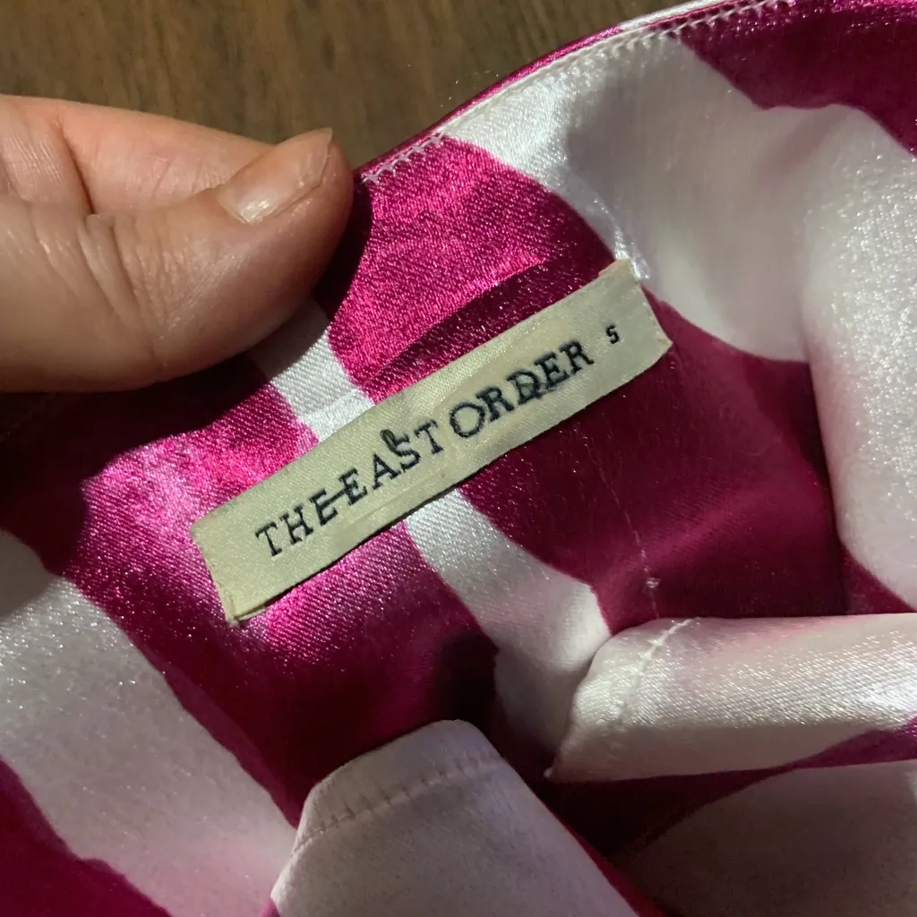 Rhea Mini Dress
The East Order pink zebra print slip party revolve formal $170 - Image 14