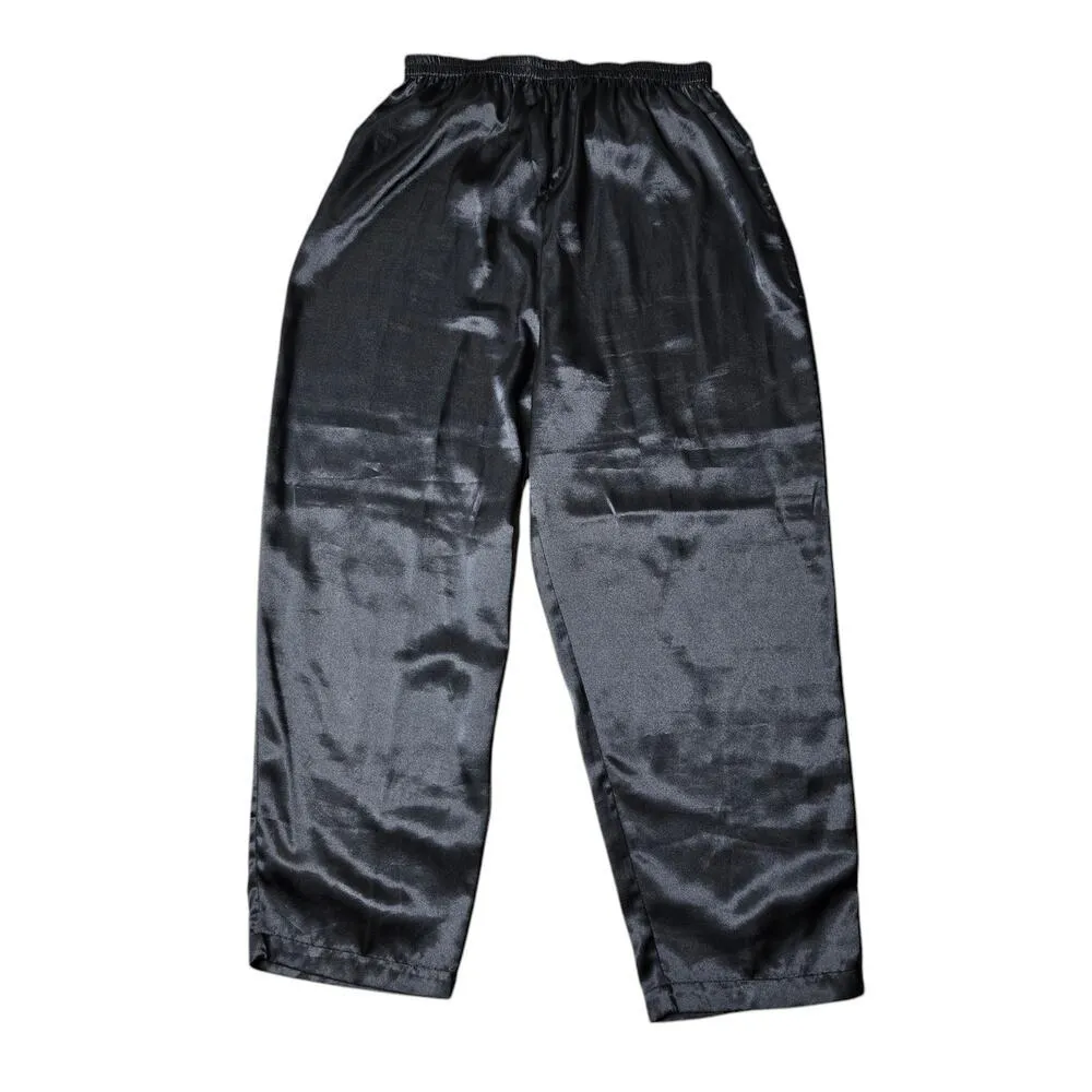 Victoria's Secret Vintage Satin Floral Pajama Set - Image 4