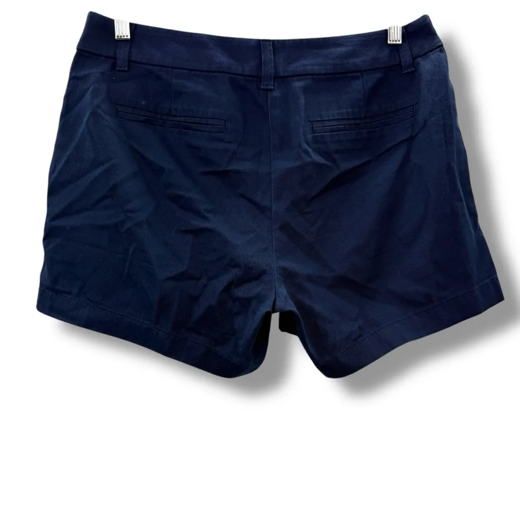 J. Crew Factory 5" Chino Classic Chino Shorts in Navy Blue Sz‎ 8 - Image 2