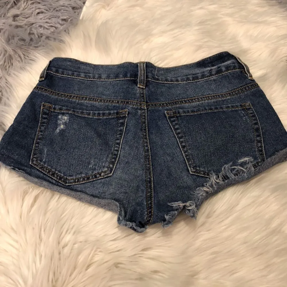 🦄Bullhead Denim Distressed Slouchy Short - Image 5