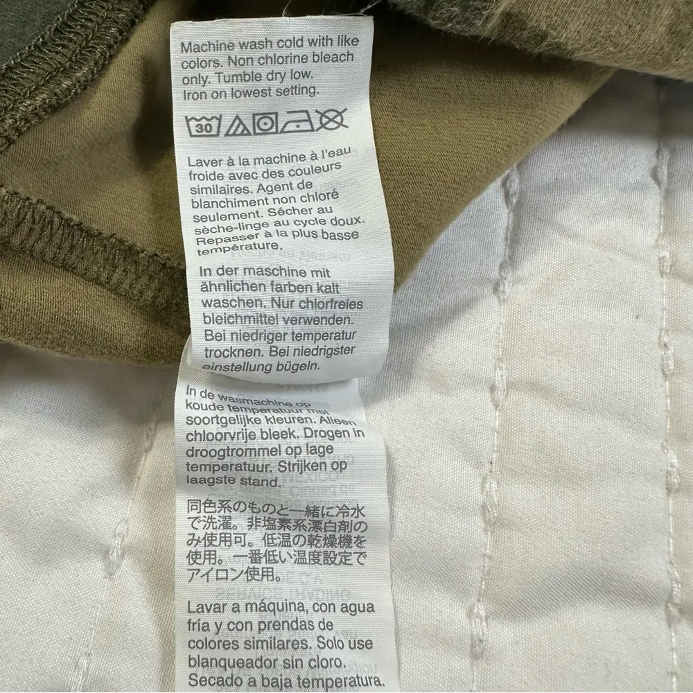 J. Crew Everyday Legging Green Camouflage Print Pull On Stretch - Image 7