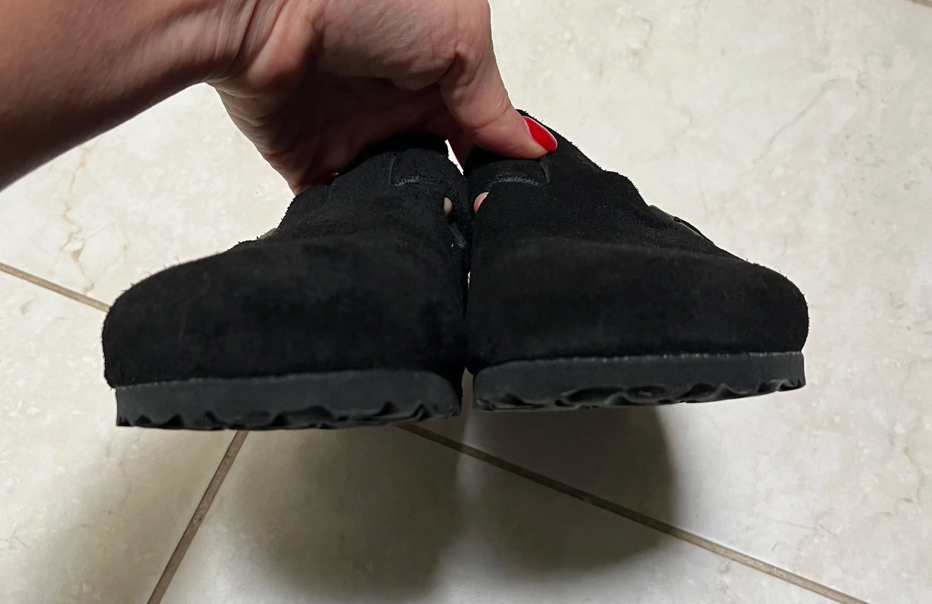 Birkenstock FREE SHIPPING Leather Suede Clogs Size38 - Image 2