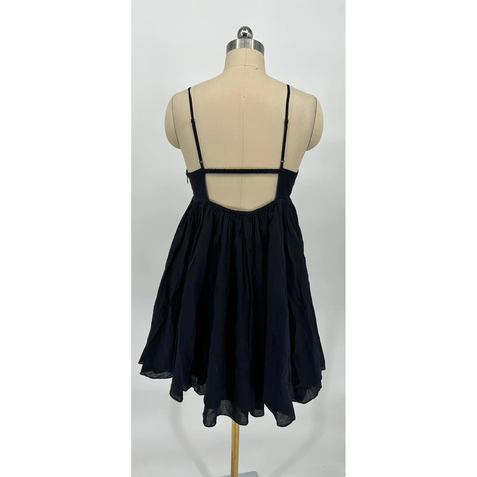 NWT SUSANA MONACO  
Cotton Voile String V  
Dress Midnight Blue  
Sz Small $258 - Image 5