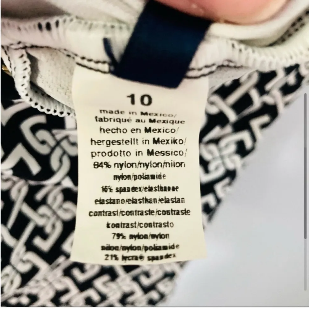 Anne Cole Swim Tankini Halter Size 10 - Image 5