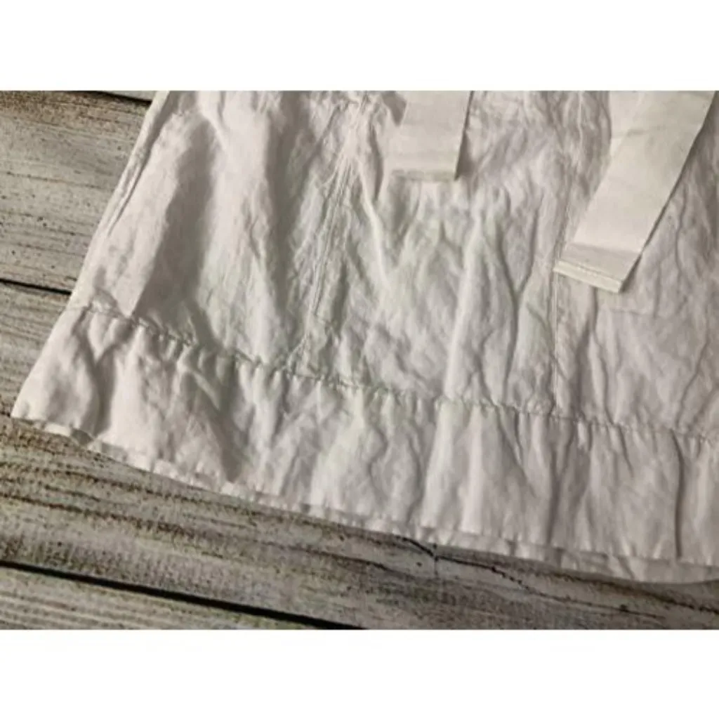 NWT Ann Taylor Loft Skirt White Size‎ 0 White Mini - Image 3
