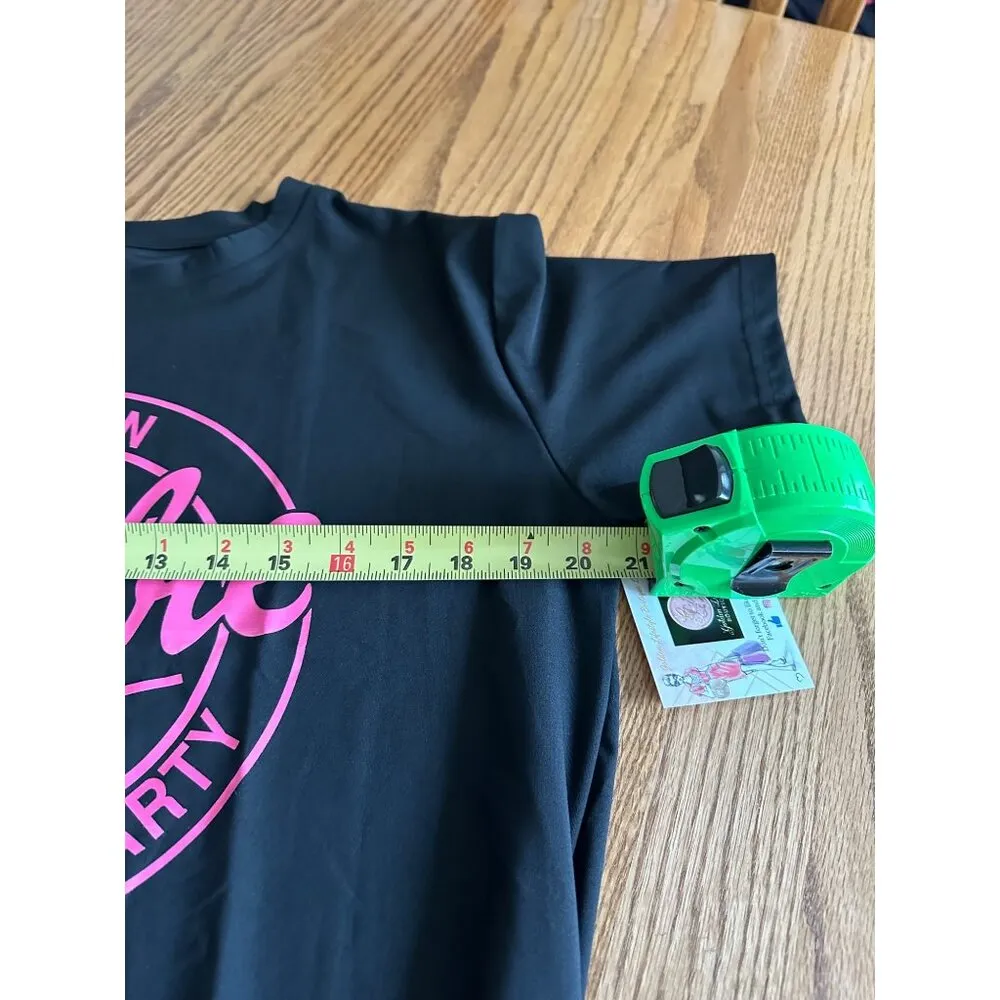 Barbie "Come On Lets Go Party" Black T - Image 9