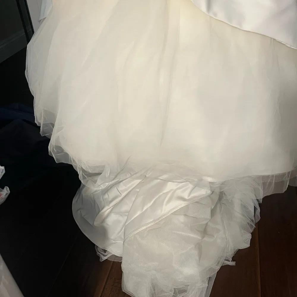 Justin Alexander 8933 Wedding Dress White Size 2 - Image 8