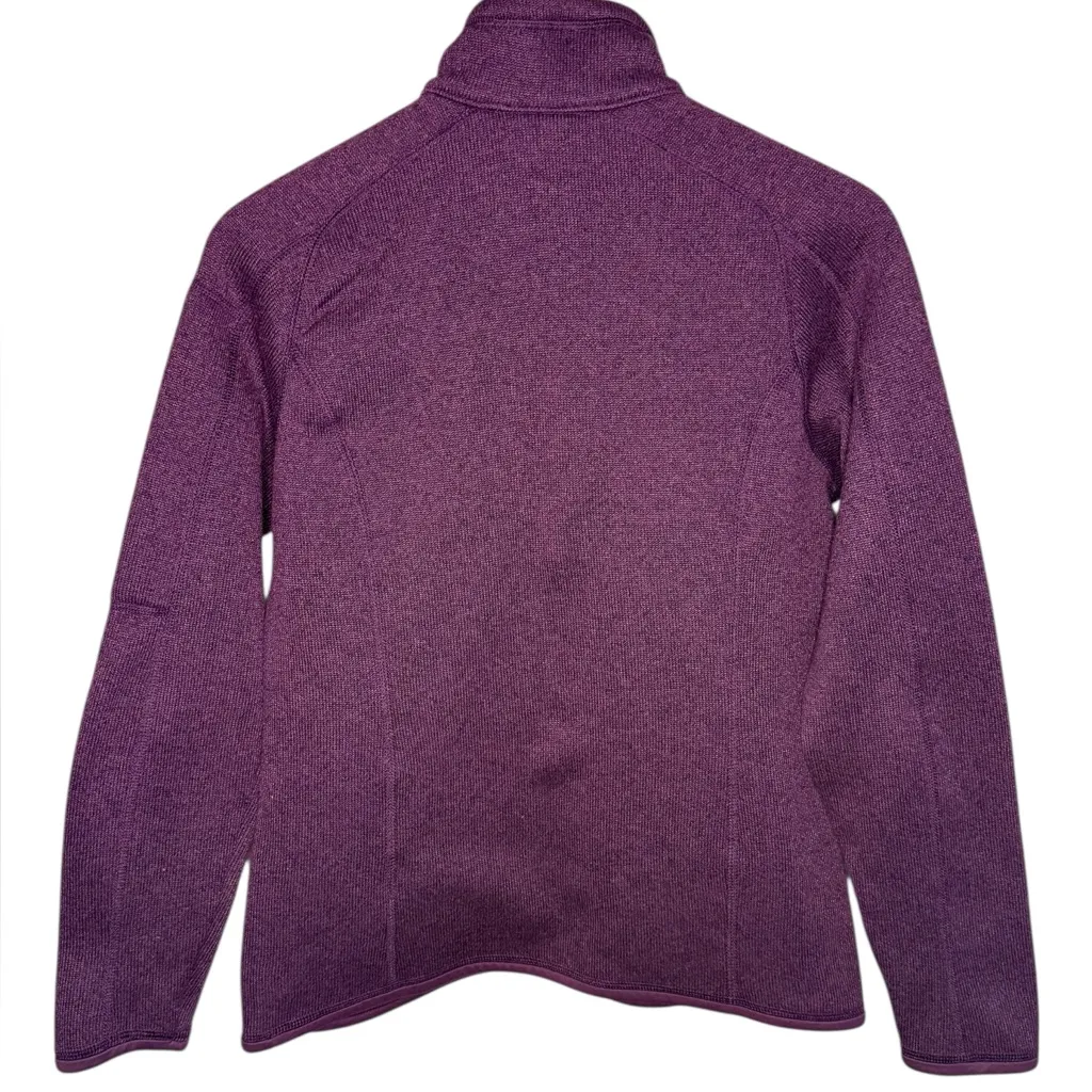 Patagonia Women’s Sz Medium Better Sweater® 1/4-Zip Fleece in Purple 25618 - Image 7