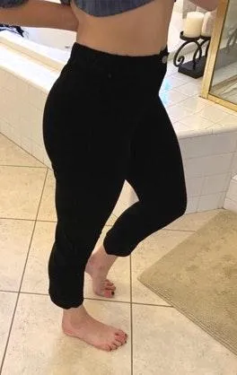 flying monkey Mid Rise Black Jeans - Image 3