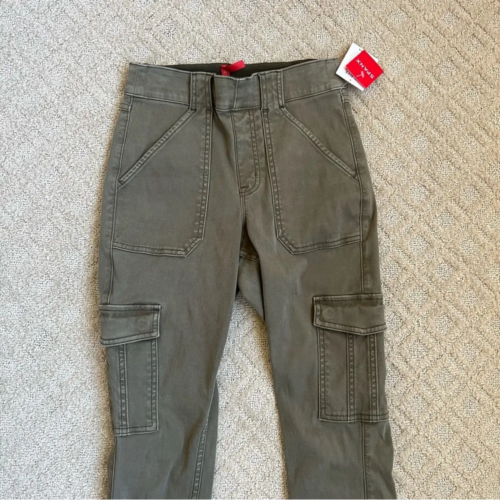 Spanx Stretch Twill Ankle Cargo Pants - Image 3