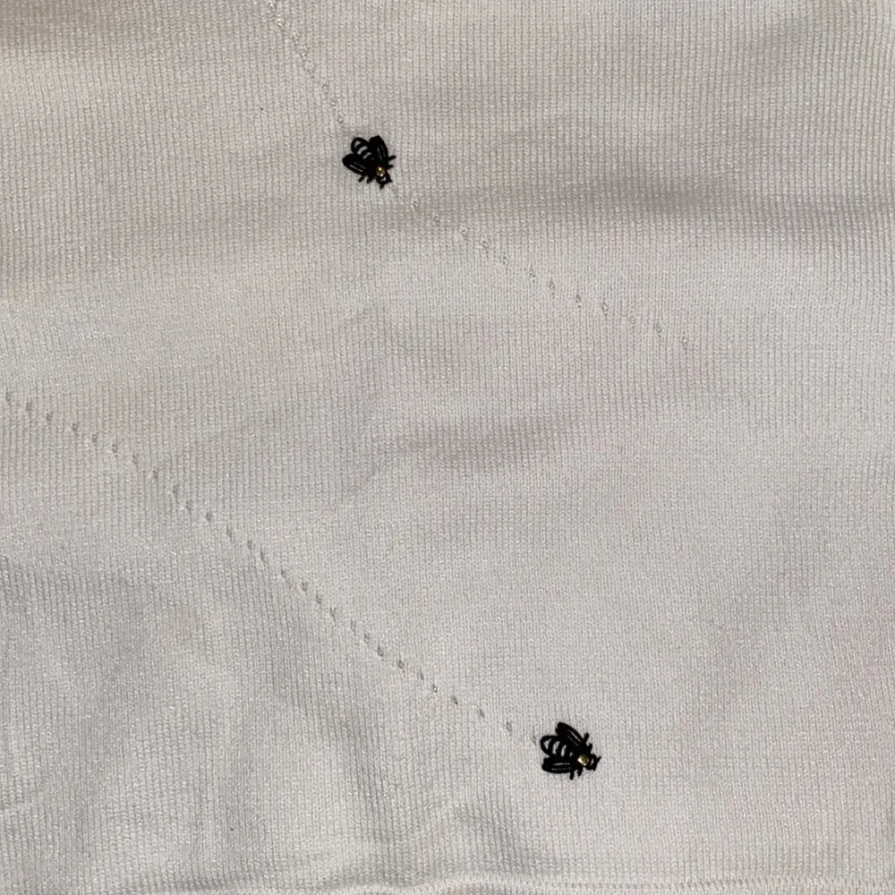 St. John Sport Butterfly Sweater White - Image 3