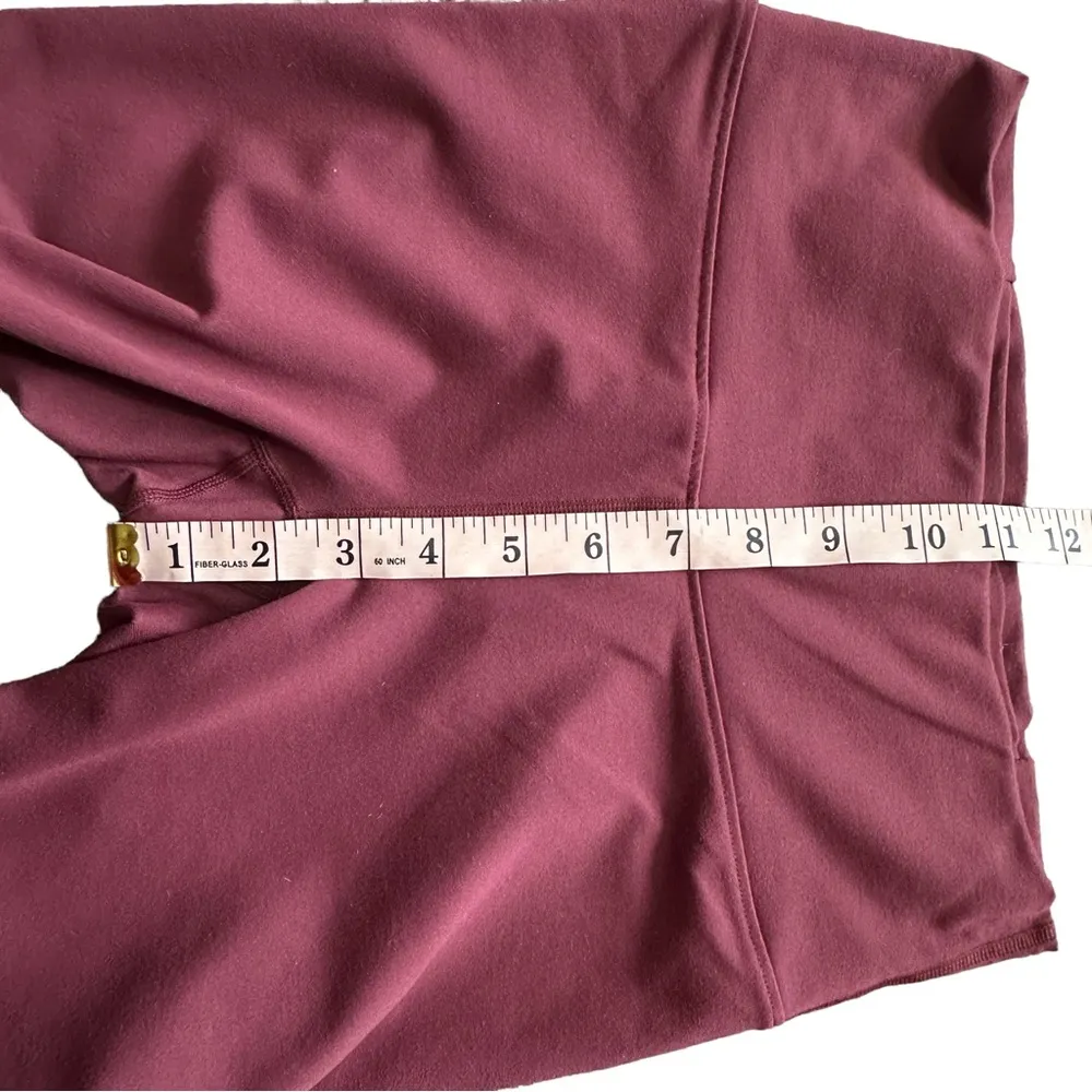 Powerhold Red Leggings With Strappy Back Waistband DetaiL XS - Image 5