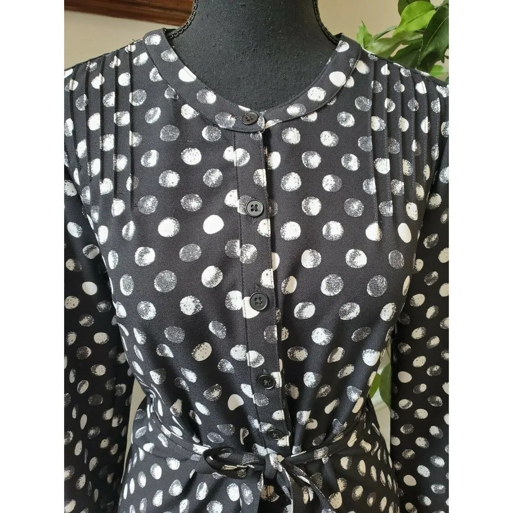 Merona Polyester Henley Knee Length Dress - Image 2