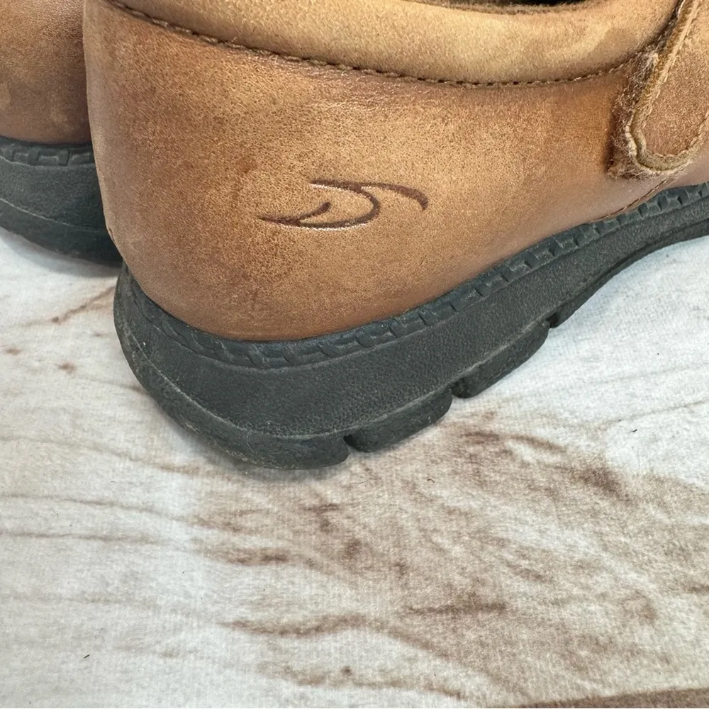 Dr. Scholl’s Y2K Woven Light Brown Genuine Leather Western Moccasin Shoes Tan Size 7 - Image 10