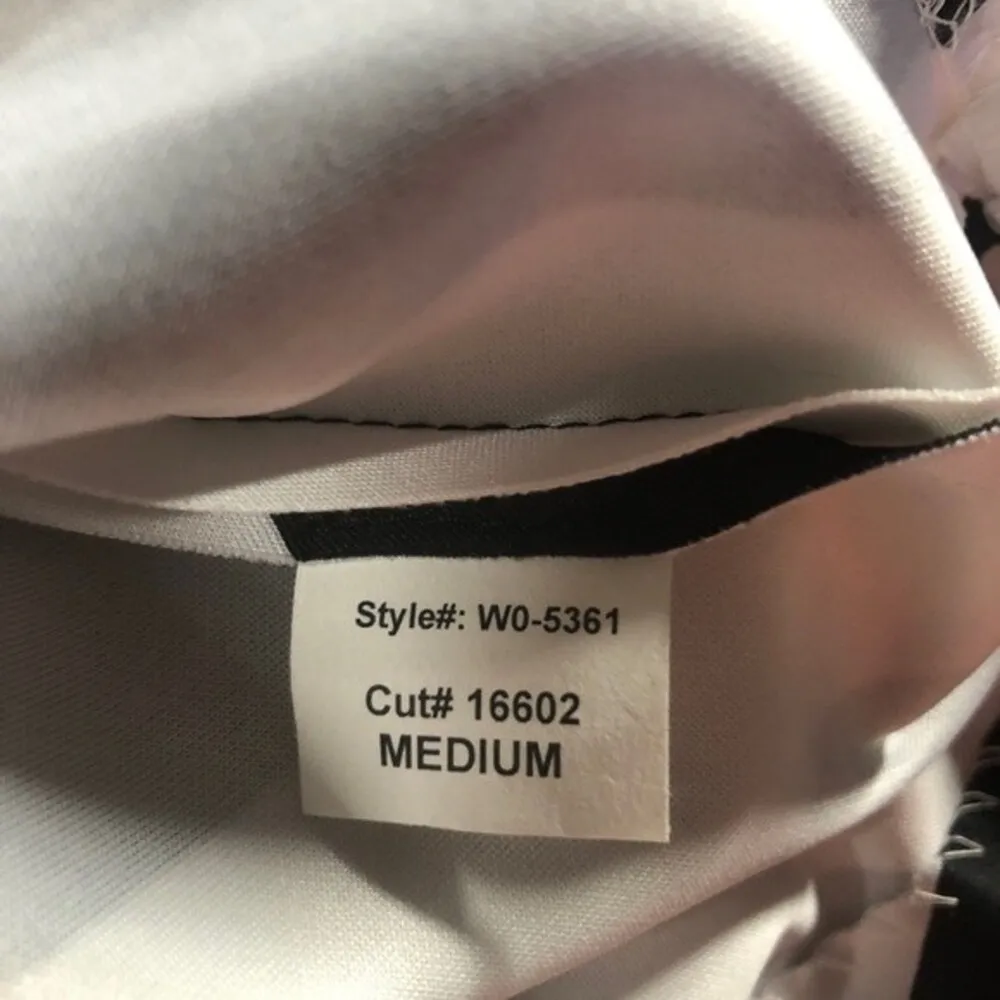 AQUA Sz M Black & White Striped Scuba Sleeveless Casual Skater Dress NEW NWT - Image 5