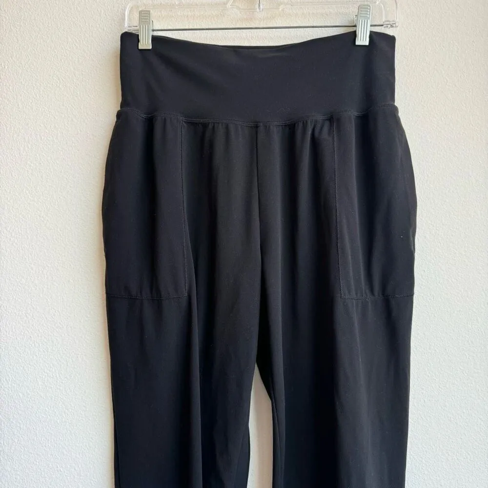 Athleta Salutation Jogger Pants 531288 Size Medium Black Athleisure Gym Yoga - Image 3