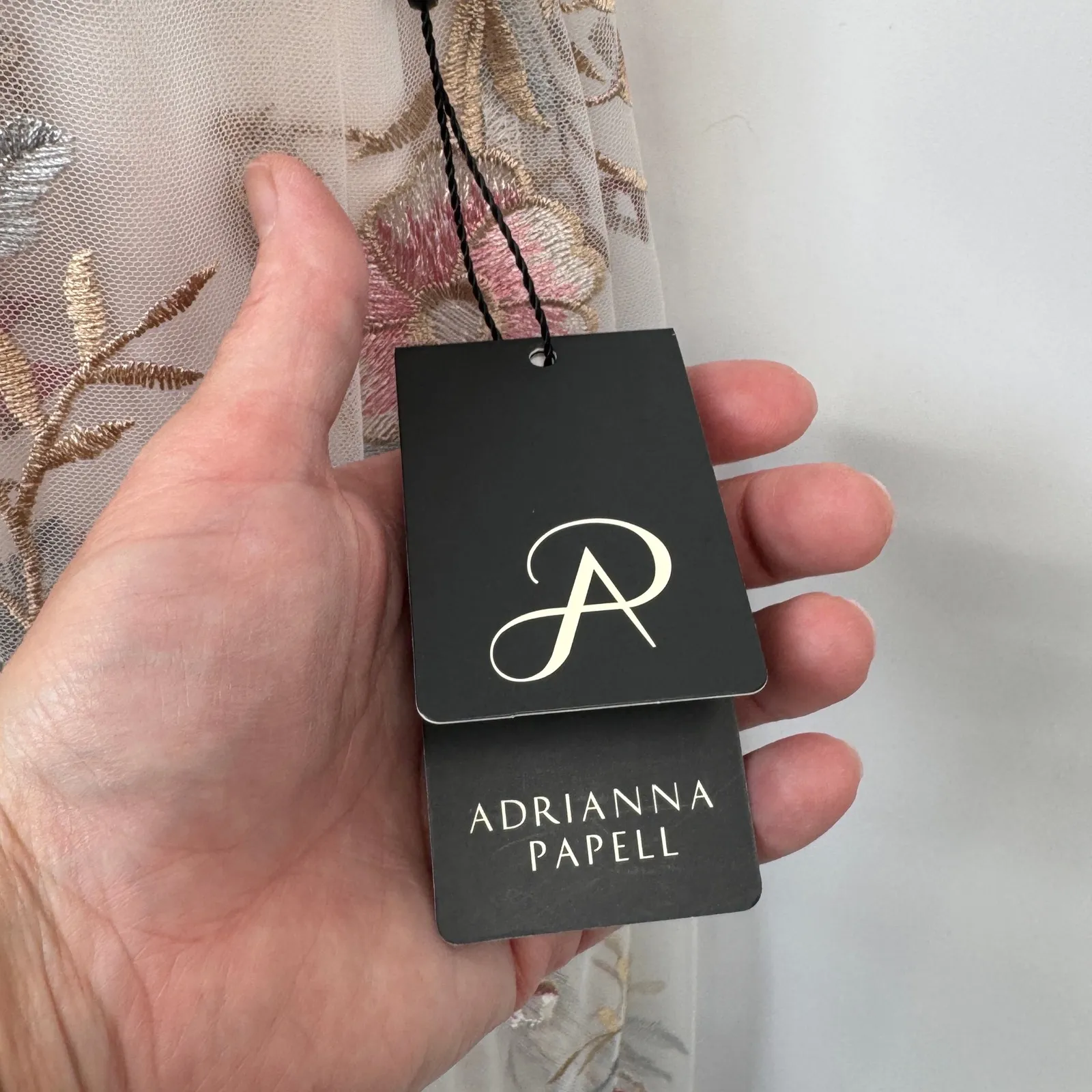 Adrianna Papell Coquette Ballet‎ Romantic Fairy Dress Womens 6 White NEW - Image 5