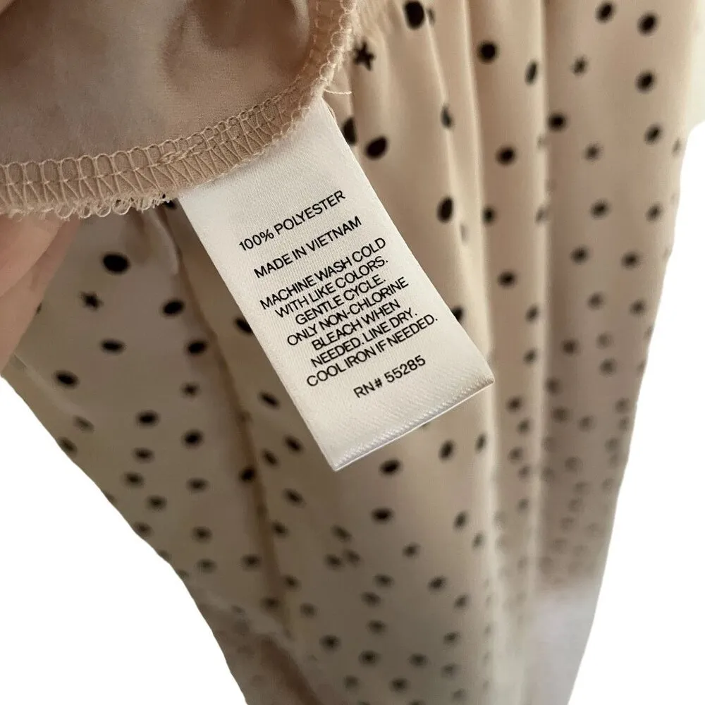 Koshe Klass Express tan beige maxi dress cutout flowy formal style stunning Size XS - Image 7